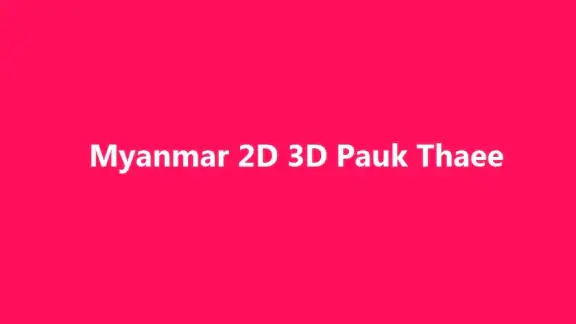 2D Pauk Thee