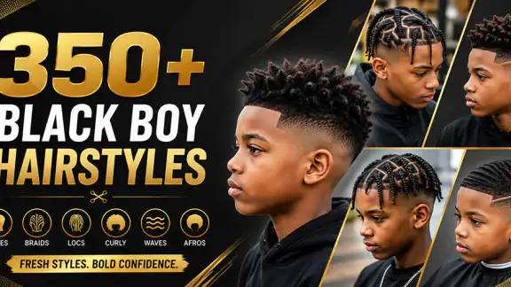 350+ Black Boy Hairstyles