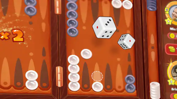 Backgammon Stars: Board Game