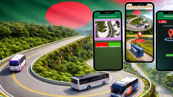 Bangladeshi Map Mod Bussid