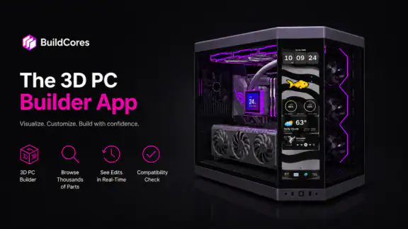 BuildCores: 3D Part Picker PC