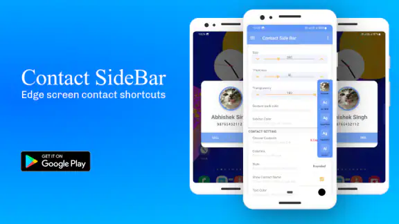 Contact Edge side bar