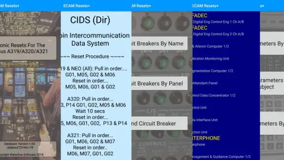 ECAM Resets +