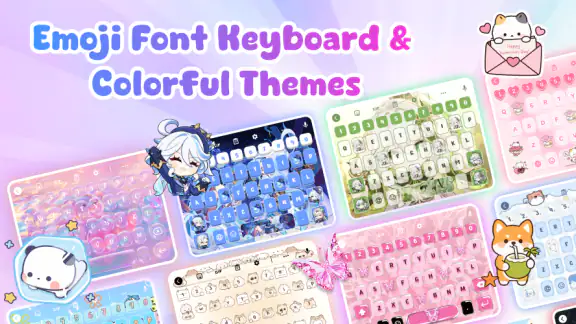 Font Keyboard Emoji & Themes