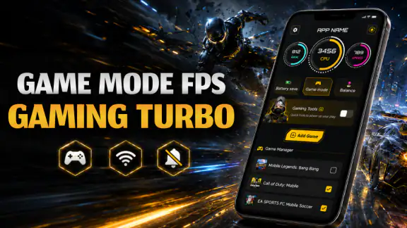 Game Mode FPS: Gaming Turbo