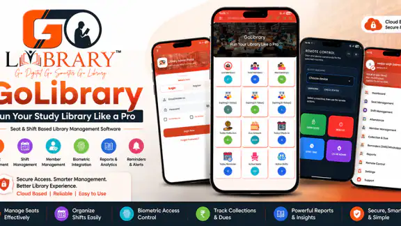 GoLibrary Library Manager App