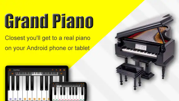 Grand Piano and Keyboard