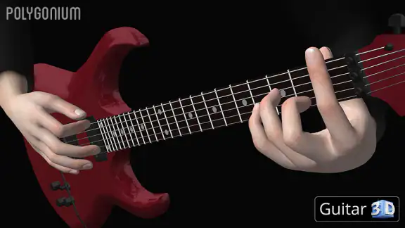 Guitar 3D - คอร์ดพื้นฐาน