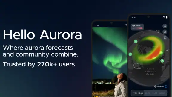 Hello Aurora แอปแสงเหนือ