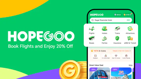HopeGoo: Book Flights, Hotels