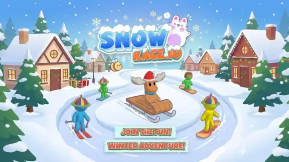 Ice Runner Battle: Snow Race