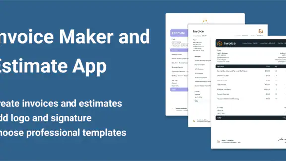 Invoice Maker and Estimate App