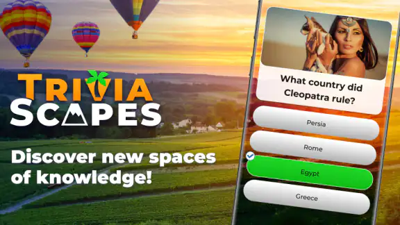 IQ & brain test: Triviascapes