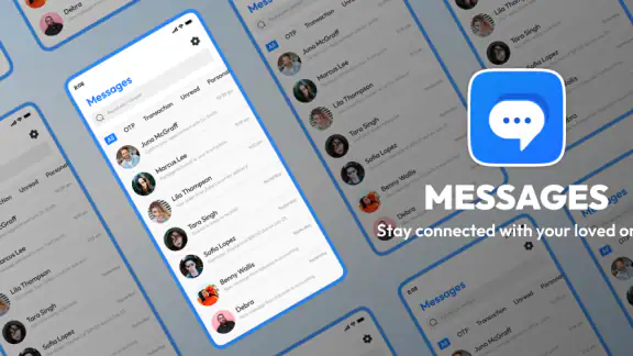Messages: SMS, Messenger Home