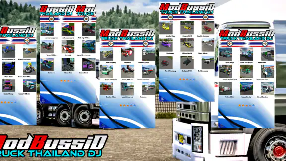 Mod Bussid Truck Thailand DJ