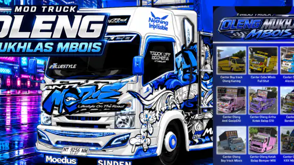 Mod Truck Oleng Mukhlas Mbois