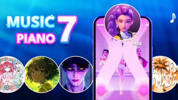 Music Piano 7: Rush Song Games