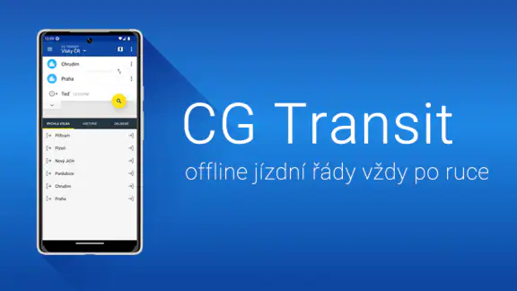 Offline Jízdní řády CG Transit