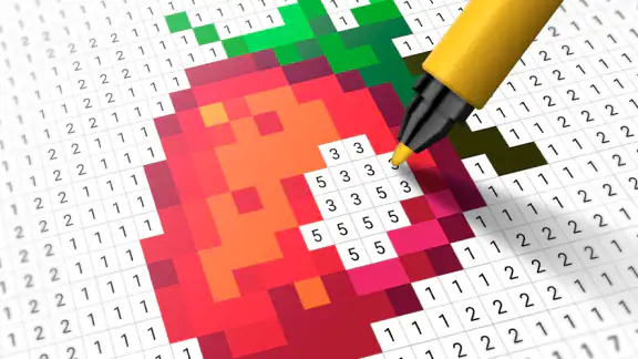 Pixel Art - ระบายสีตามตัวเลข