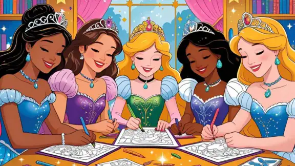 Princess Coloring Fairy Land