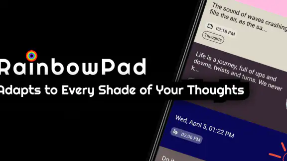 RainbowPad: Private Notepad