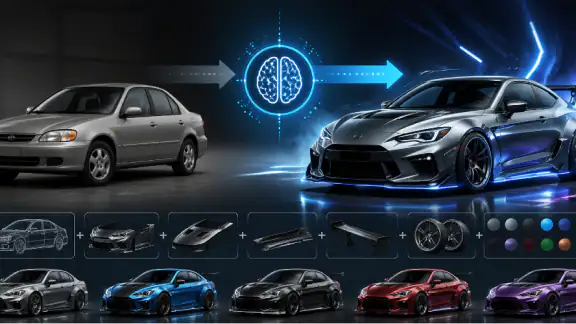 RevMod AI-Car Tuning & Design