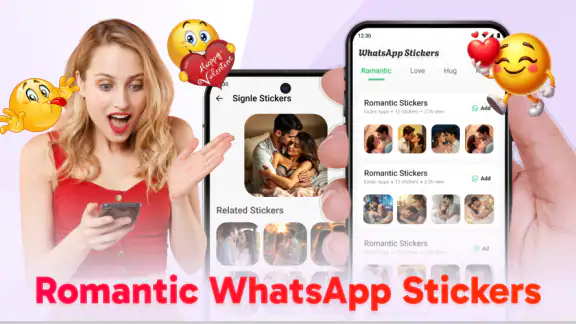 Romantic WhatsApp Stickers