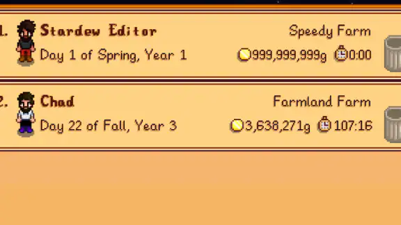 Save Editor for Stardew Valley