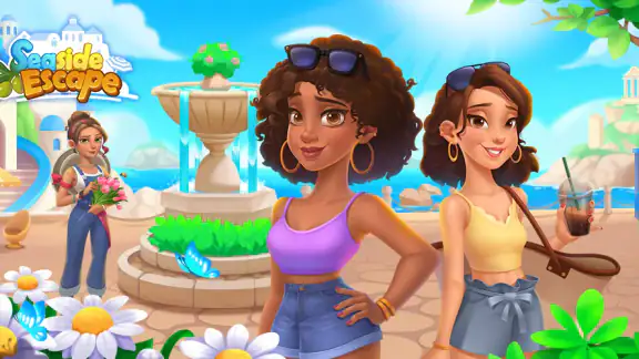 Seaside Escape®: Merge & Story