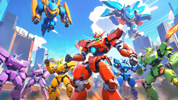 Smash Car: Robot Racing