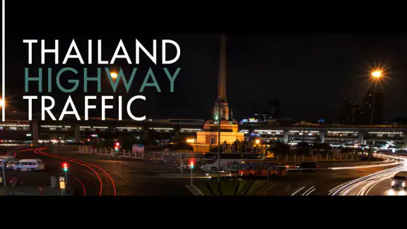Thailand Highway Traffic
