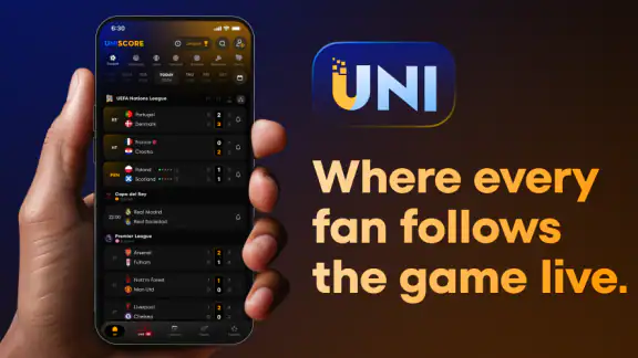 Uniscore - คะแนนกีฬาสด