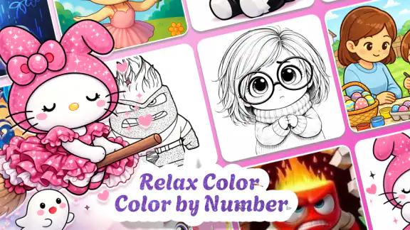 ยูนิคอร์นระบายสีมหัศจรรย์