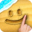 모래 그림 그리기예술: 창의적이고 예술적인 스케치 icon