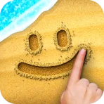 모래 그림 그리기예술: 창의적이고 예술적인 스케치 icon