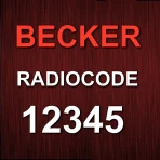 Becker 5Digit Radio Code icon