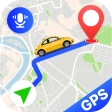 음성 GPS 내비게이션: 길찾기 및 경로 플래너 찾기 icon