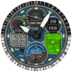 Pilot 3 Animated Watch Face icon
