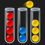 Ballsortering, Fargepuslespill icon