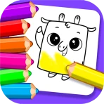 Bibi Drawing & Color Kids Game icon