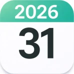 Calendar 2026 icon