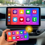 Carplay 자동 동기화 icon
