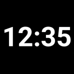 Widget d'horloge icon