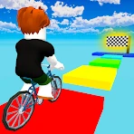 Obby bike: Parkour Adventure icon