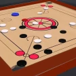 Carrom board game: Disc Game icon