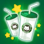 Merge Meow Cafe : Coffee cat icon