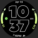 Outlined Watch Face icon