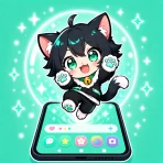 Emoji Battery & Shimeji Pet icon