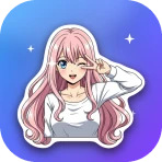 Anime Sticker Maker Studio icon