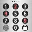 App lås adgangskode og lås app icon